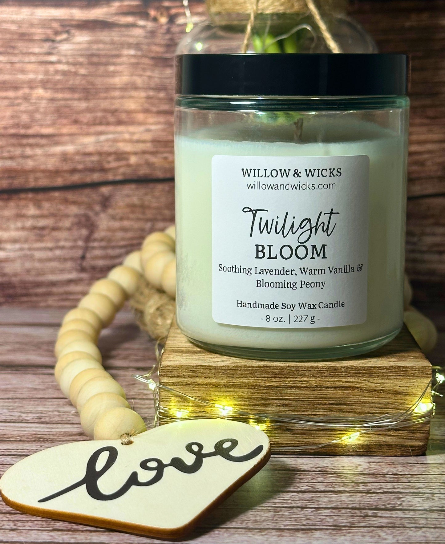 Twilight Bloom Candle | Lavender, Vanilla & Peony