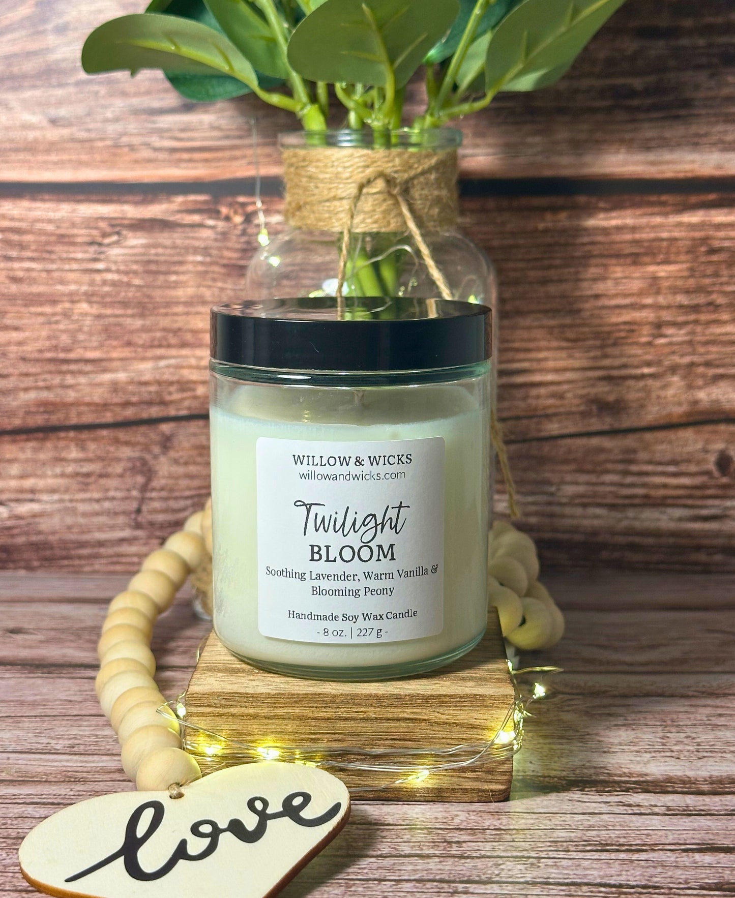 Twilight Bloom Candle | Lavender, Vanilla & Peony