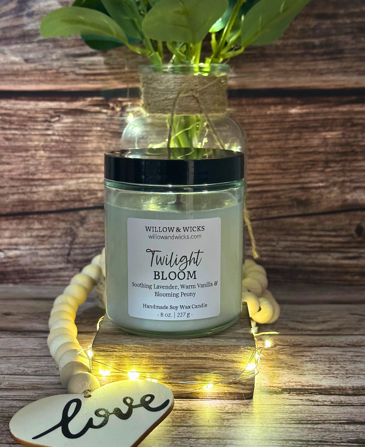 Twilight Bloom Candle | Lavender, Vanilla & Peony