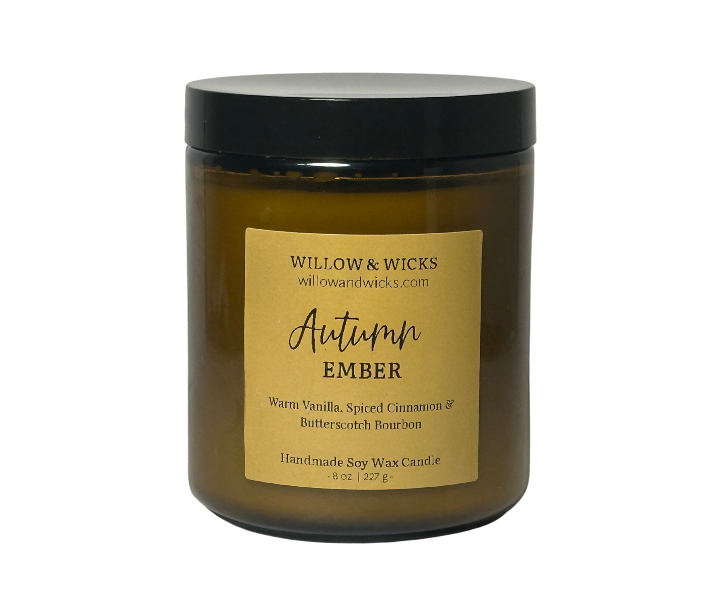 Autumn Ember Candle | Cinnamon, Vanilla & Butterscotch