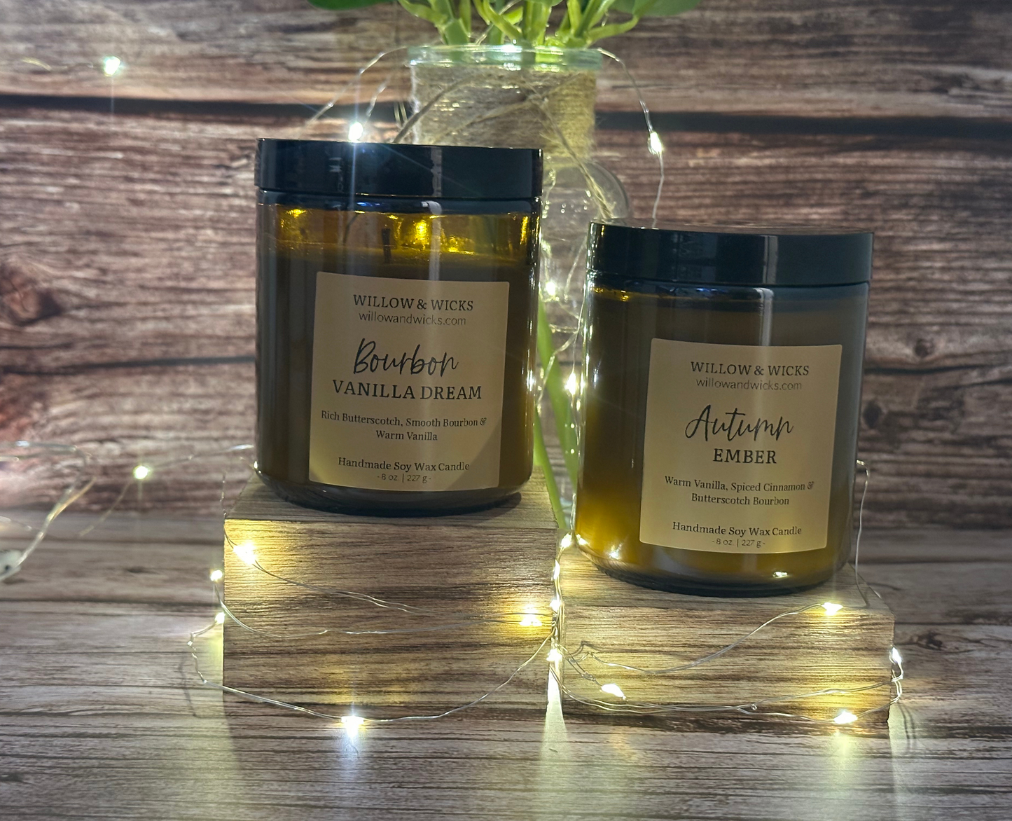 Autumn Ember Candle | Cinnamon, Vanilla & Butterscotch