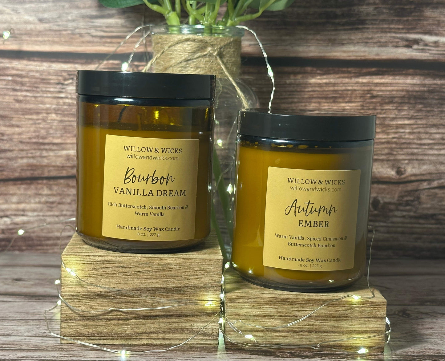 Autumn Ember Candle | Cinnamon, Vanilla & Butterscotch