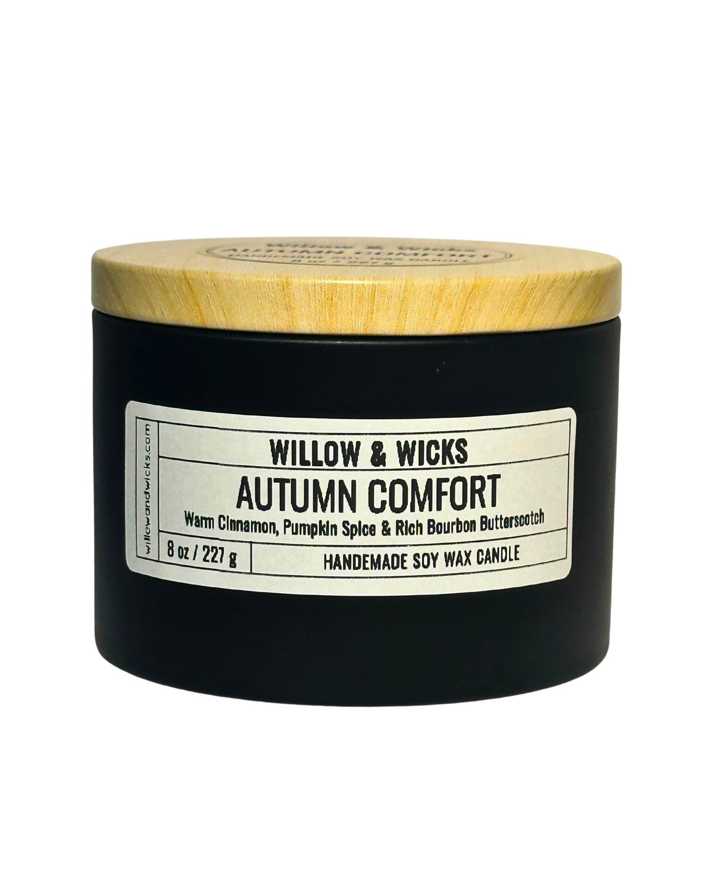 Autumn Comfort Candle | Cinnamon, Pumpkin Spice & Bourbon Butterscotch