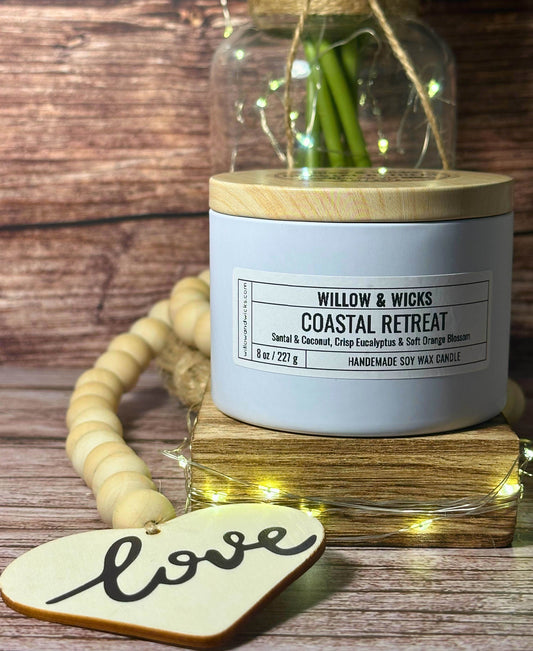 Coastal Retreat Candle | Santal, Coconut & Eucalyptus