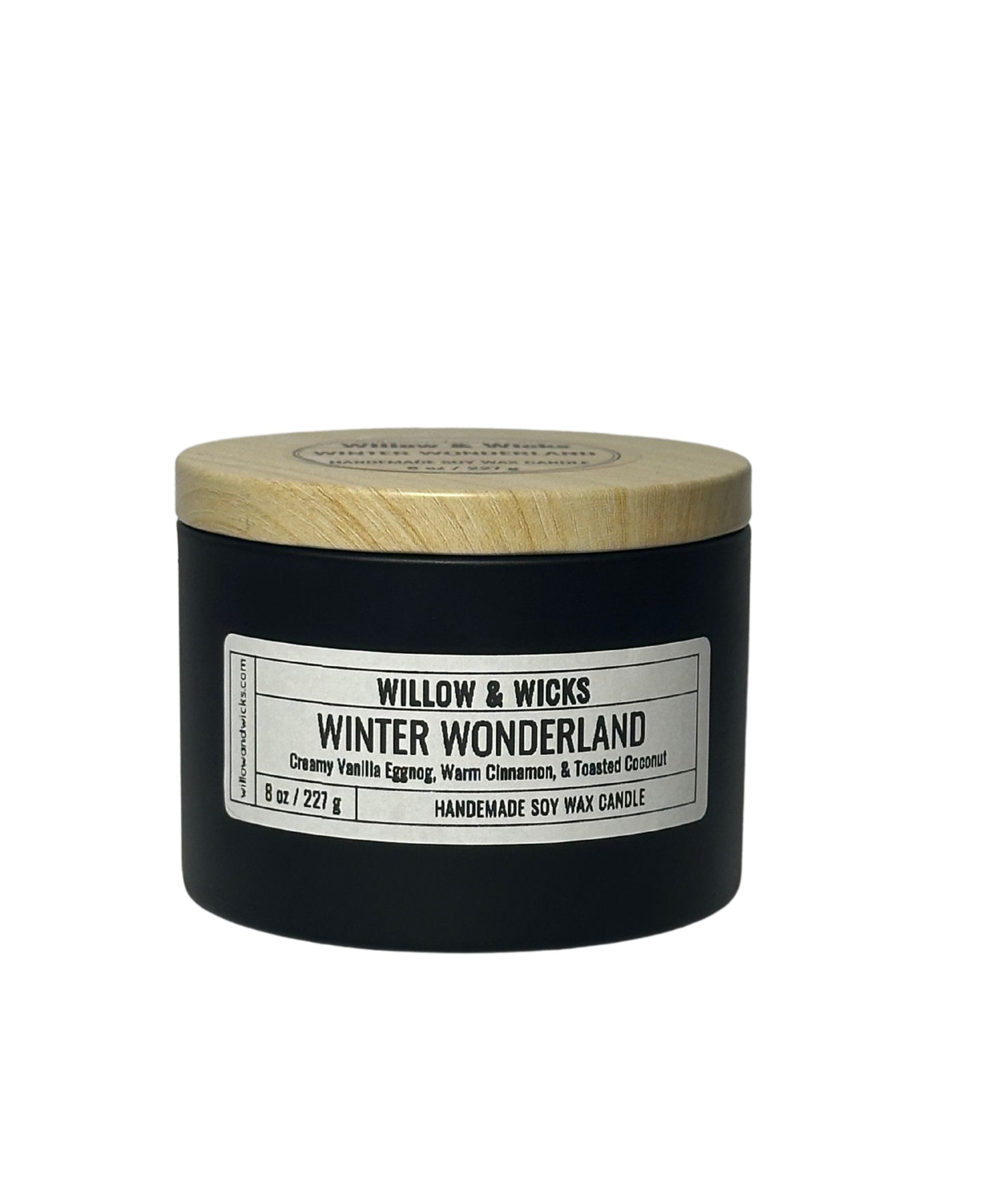 Winter Wonderland Candle | Vanilla Eggnog, Cinnamon & Toasted Coconut