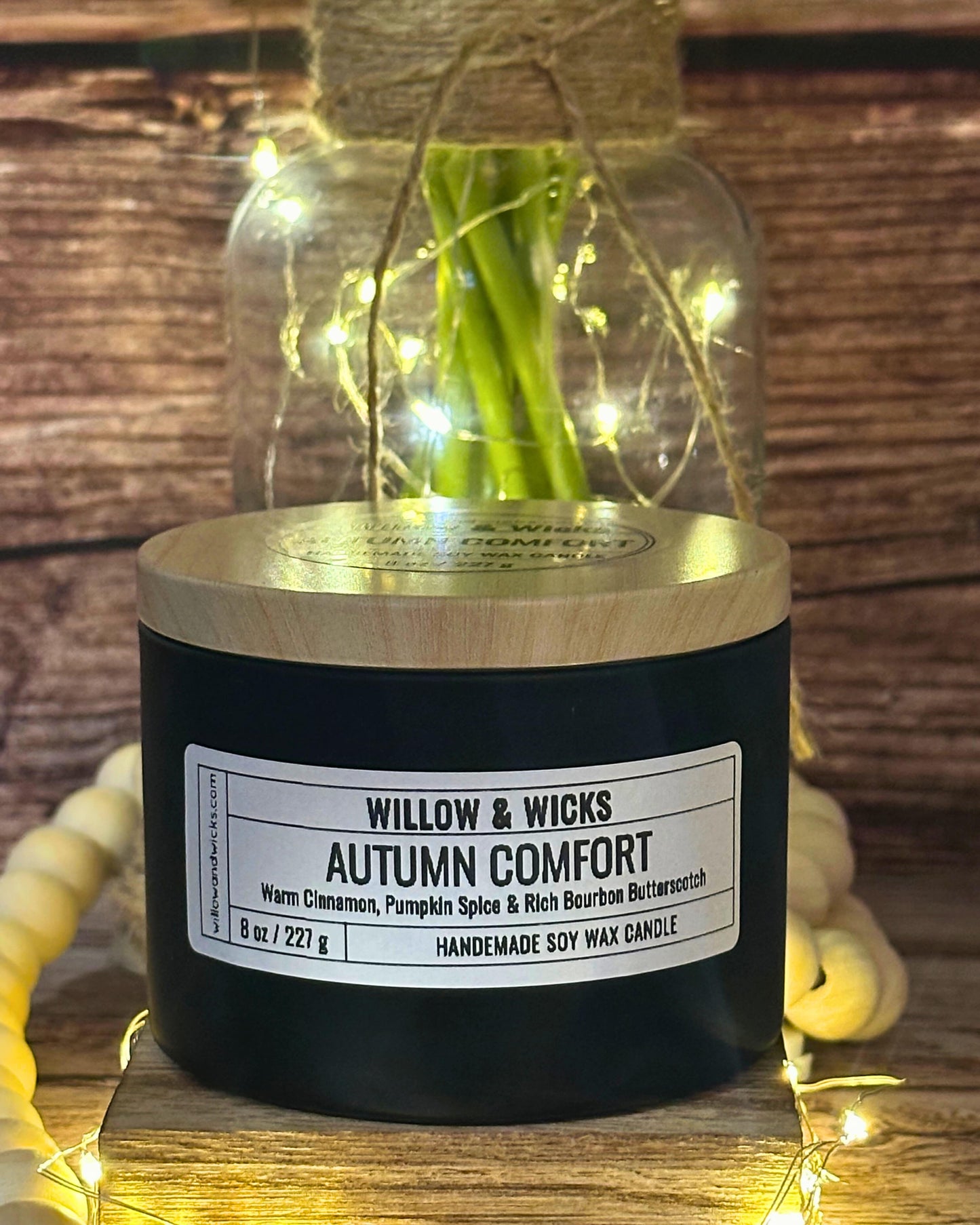 Autumn Comfort Candle | Cinnamon, Pumpkin Spice & Bourbon Butterscotch