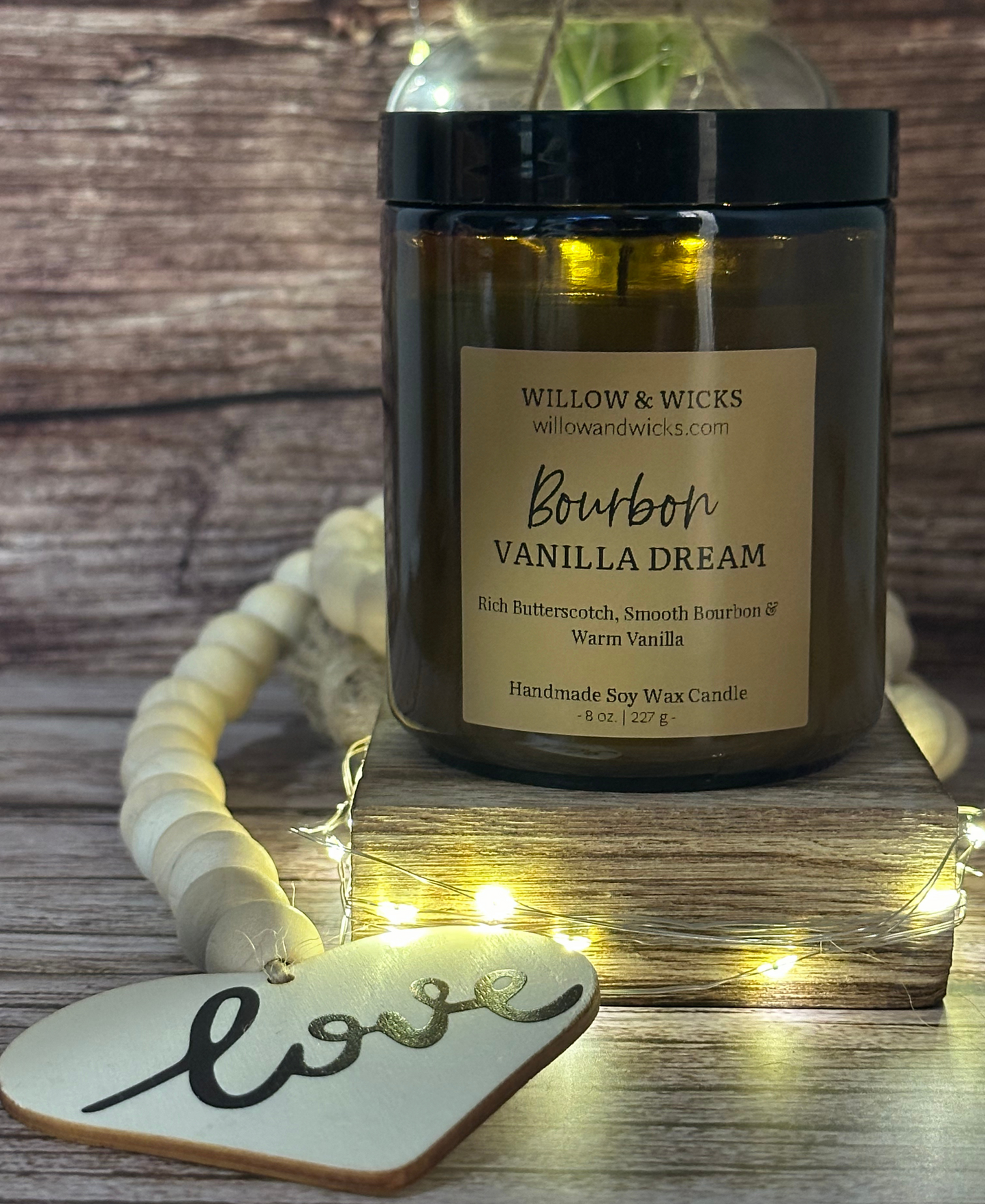 Bourbon Vanilla Dream Candle | Butterscotch, Bourbon & Vanilla