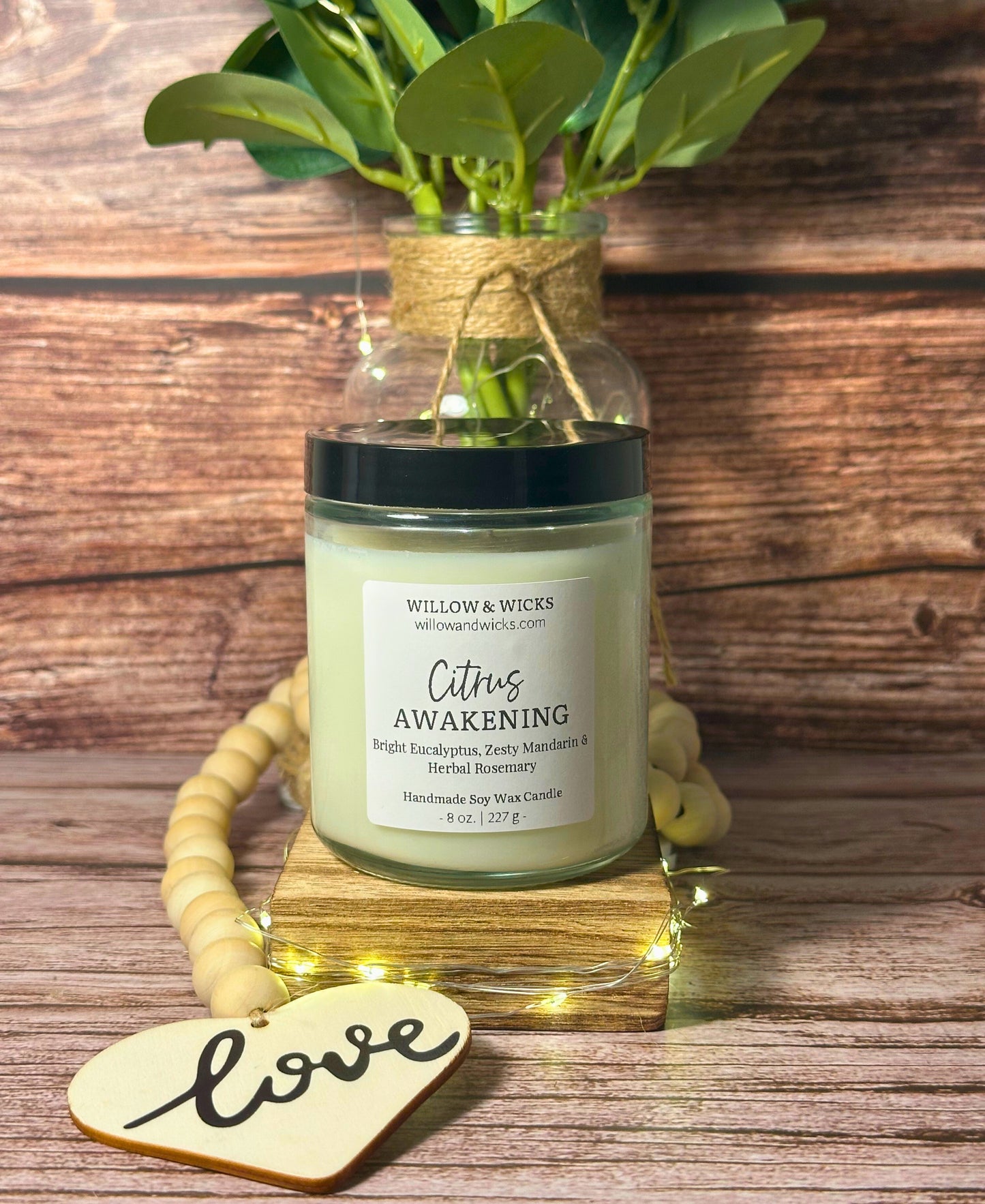 Citrus Awakening Candle | Eucalyptus, Mandarin & Rosemary