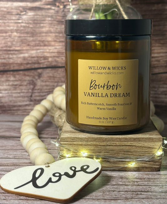 Bourbon Vanilla Dream Candle | Butterscotch, Bourbon & Vanilla