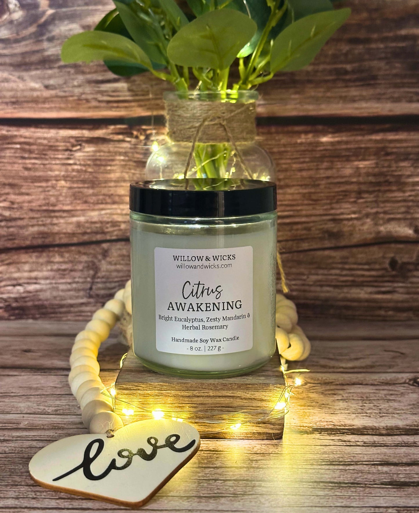 Citrus Awakening Candle | Eucalyptus, Mandarin & Rosemary