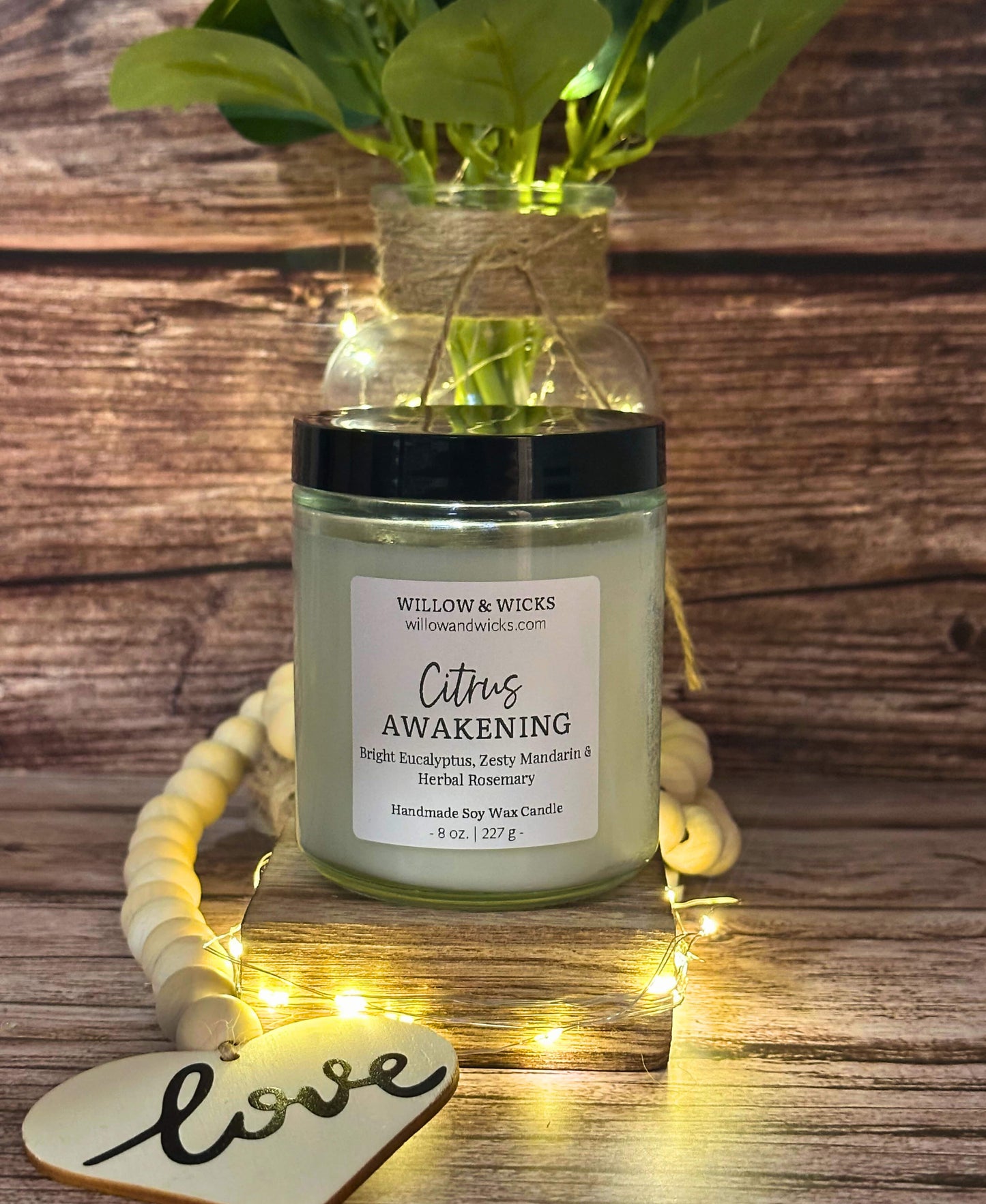 Citrus Awakening Candle | Eucalyptus, Mandarin & Rosemary