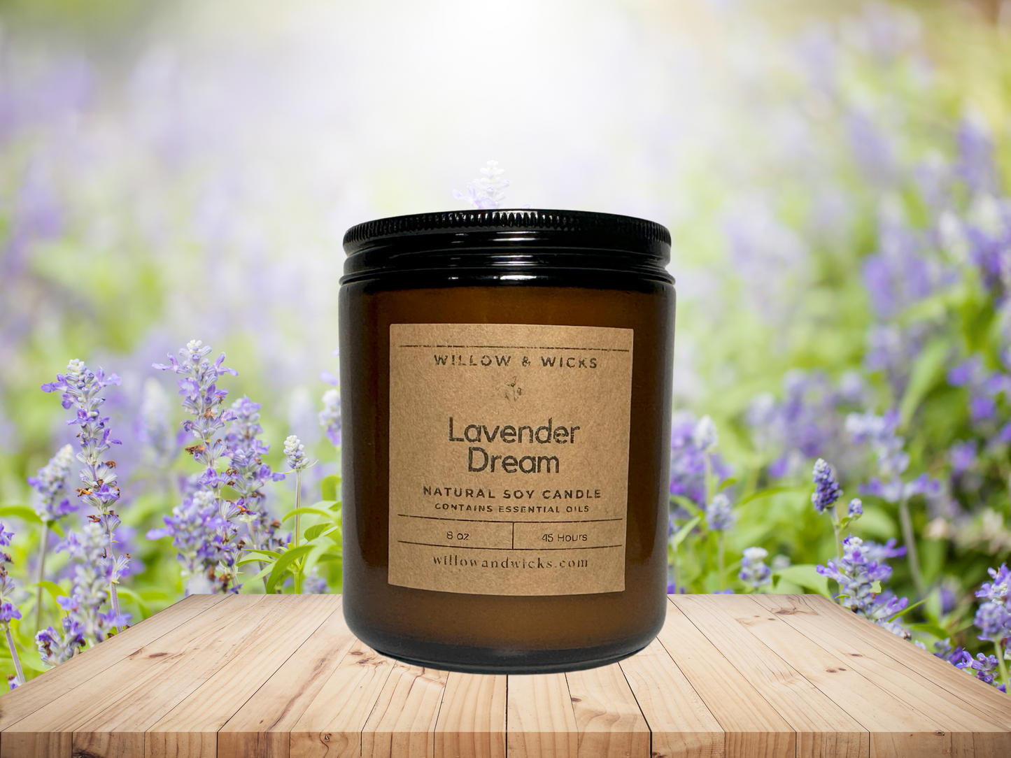 Lavender Dream Candle  | Lavender, Vanilla & Ylang Ylang